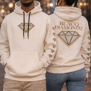 Blacq Diamondz Royal Core Hoodie – Buttercream