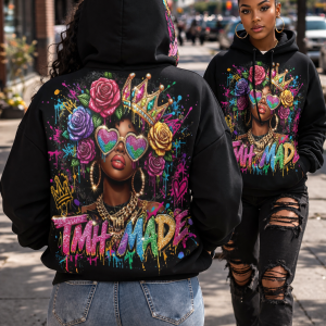 TMH MADE Queen Graffiti Hoodie