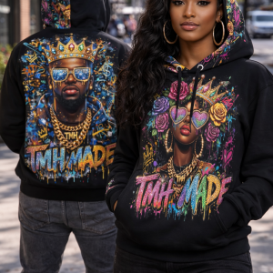 TMH MADE Royal Graffiti Hoodie