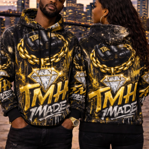 TMH Made Gold Diamond Hoodie – Royal Street Edition