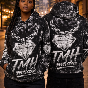 TMH Made Silver Hoodie – Luxury Street Edition